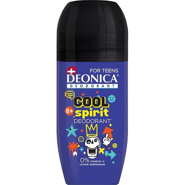 Дезодорант ролик DEONICA FOR TEENS Cool Spirit, 50мл - купить с ...