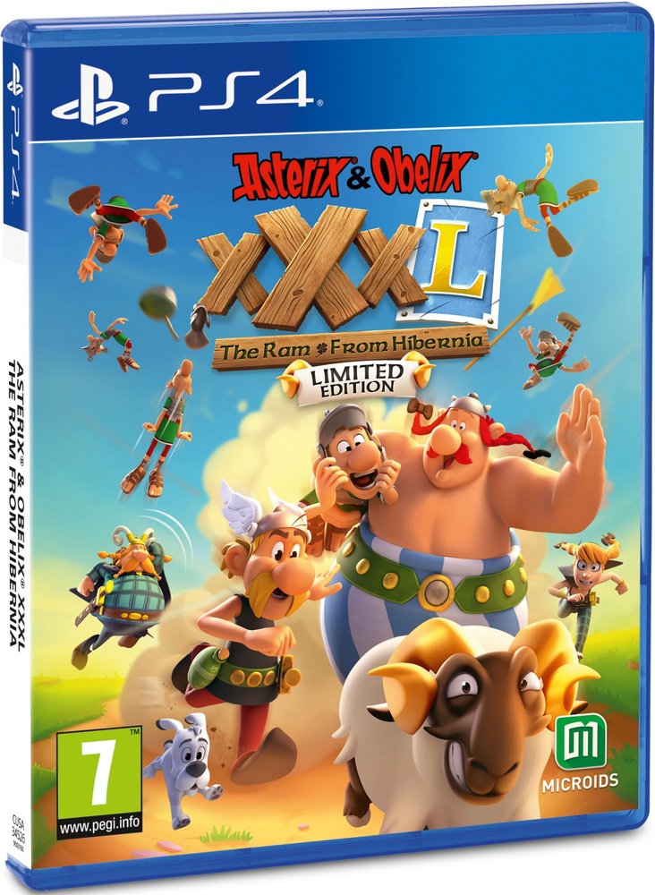 Игра Asterix & Obelix XXXL: The Ram From Hibernia. Limited Edition (PlayStation 4, Русские субтитры) #1