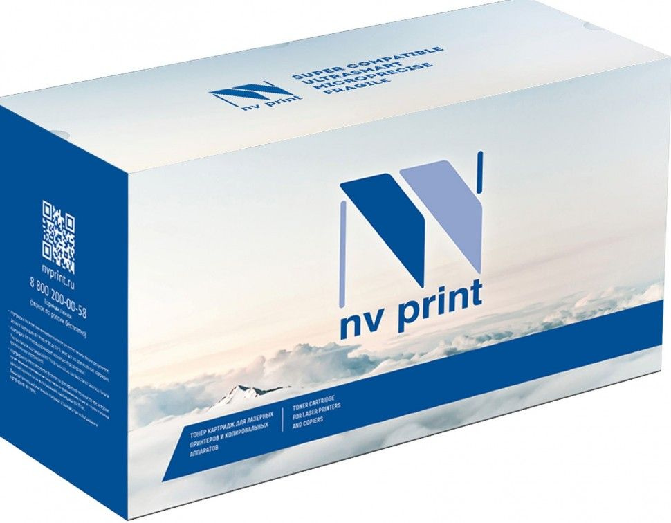 Картридж лазерный NV Print 117X / W2071X Увеличенной емкости голубой 1300 стр., для HP (NV-W2071X-117X-C) #1