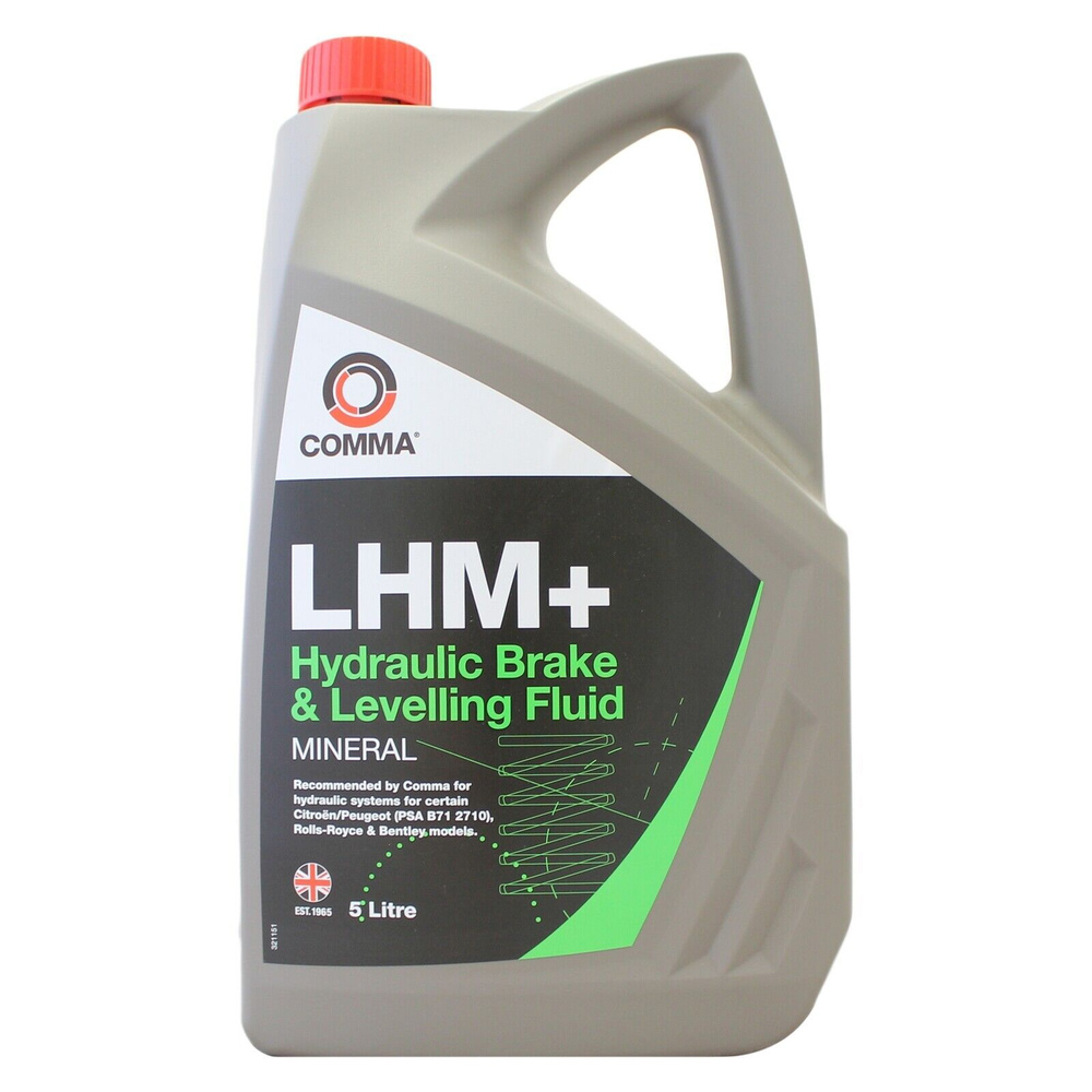 Жидкость гидравлическая минеральная Comma LHM Plus зеленая 5 л.  #1
