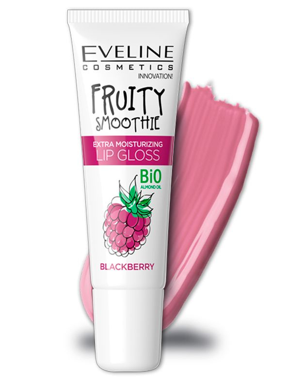 EVELINE Экстраувлажняющий блеск для губ Blackberry Fruity Smoothie 12 мл  #1