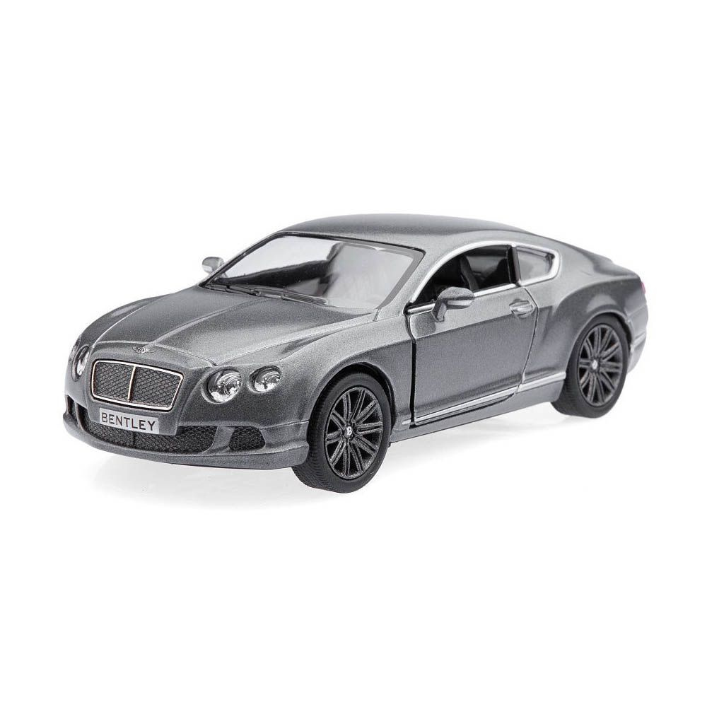 Модель машинки Bentley Continental GT Speed 2012 серая металл инерция Kinsmart  #1