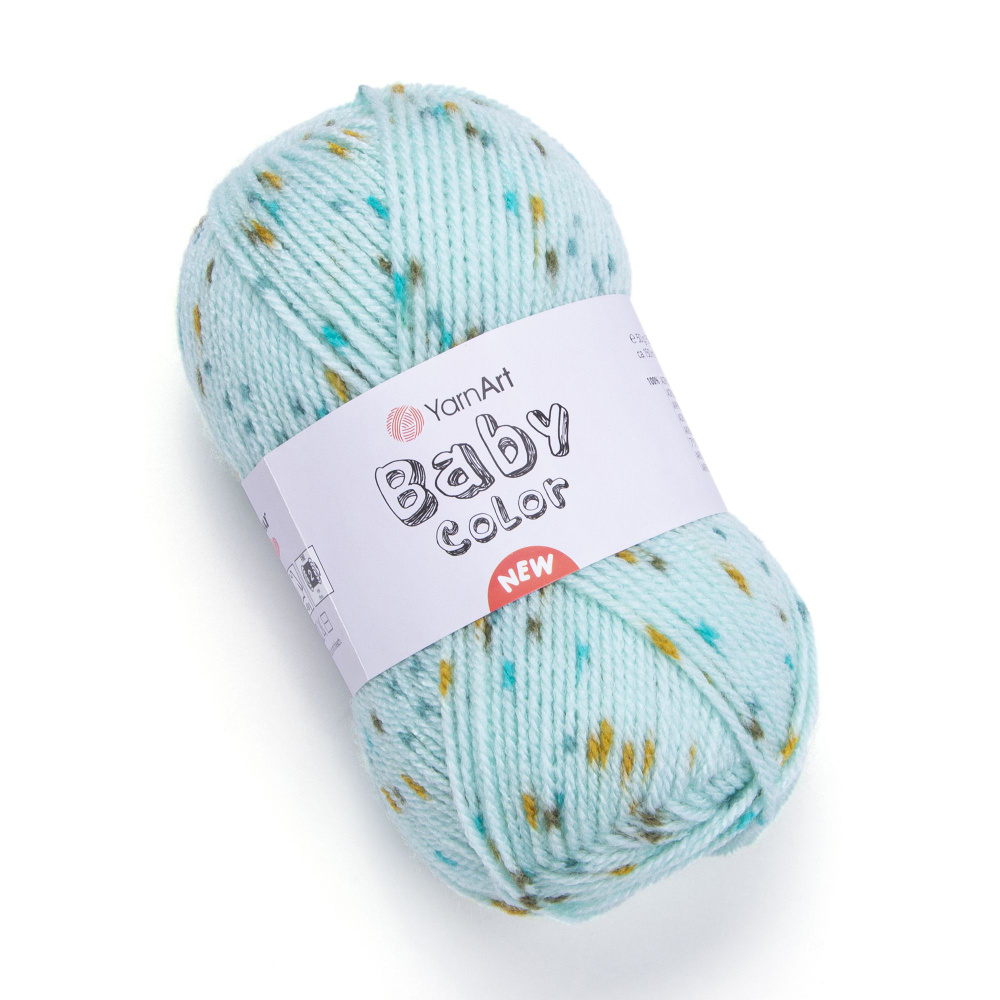 Пряжа YarnArt Baby Color (5 шт) #1