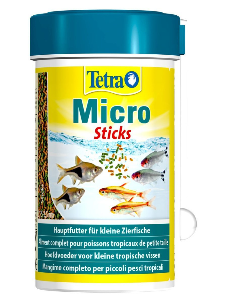 Корм Tetra Micro Sticks для мелких видов рыб, 100 мл #1