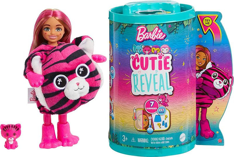 Кукла Барби Челси Barbie Cutie Reveal Chelsea Tiger (Костюм Тигра) #1