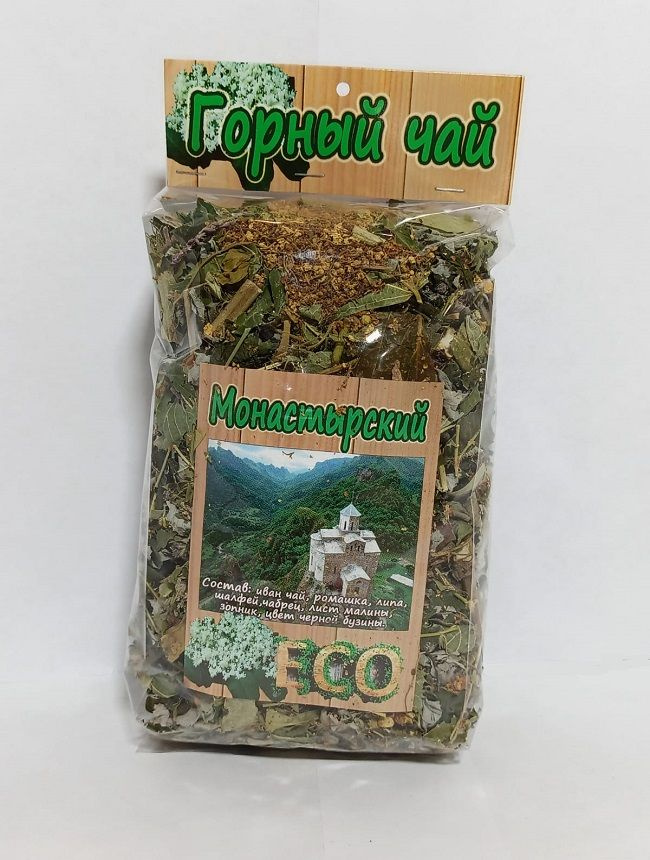 Горный чай "Монастырский" ECO / Травяной сбор / 100 грамм #1