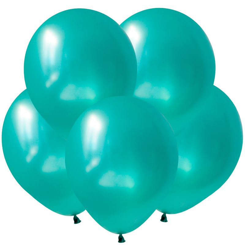 Набор воздушных шаров/Зеленый, Металл / Green /30 см/100 шт. #1