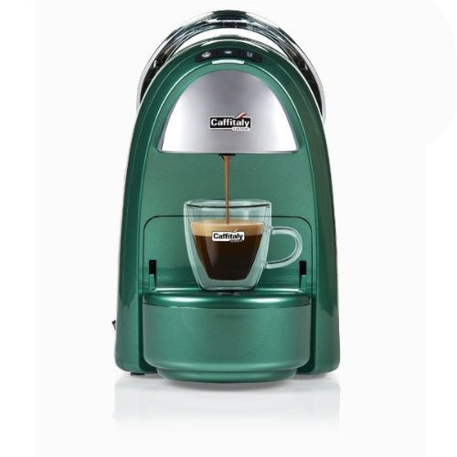 Капсульная кофемашина Caffitaly Ambra S18, зеленый, бирюзовый #1