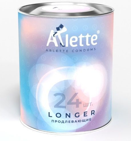 Презервативы Arlette Longer с продлевающим эффектом - 24 шт. #1