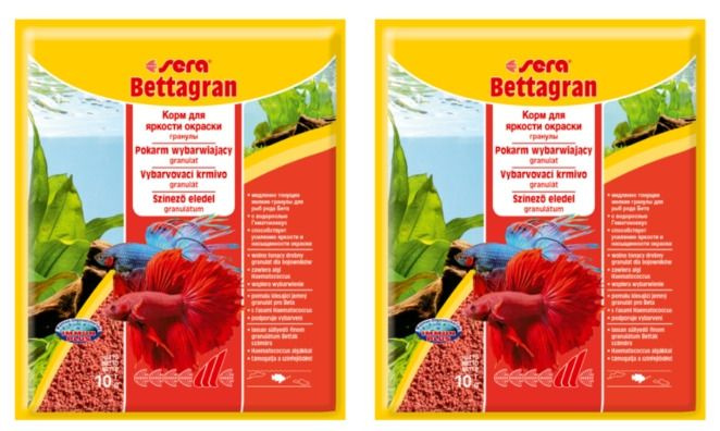 Sera Корм гранулы для петушков "Bettagran", 10 г, 2 шт #1