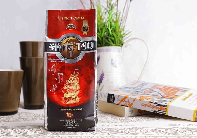 Комплект Натуральный жареный молотый кофе Trung Nguyen SANG TAO № 1 x 5 #COFFEE  #1