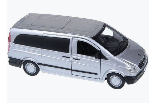 Машинка металлическая Bburago 18-43028 1:32 STREET Fire-Mercedes Benz Vito #1