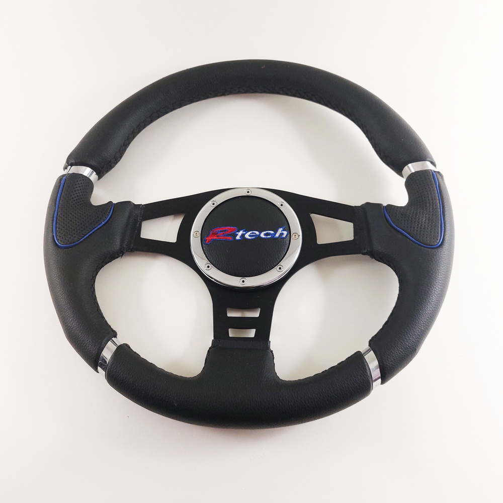 Руль автомобильный спортивный Ваз Lada Rtech кожа - UltraParts арт ...