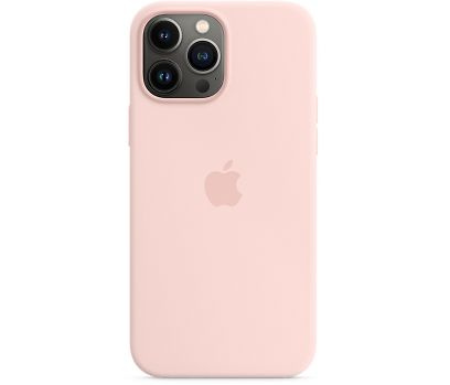 Чехол накладка для iPhone 14 Pro Silicone Case MagSafe Chalk Pink #1