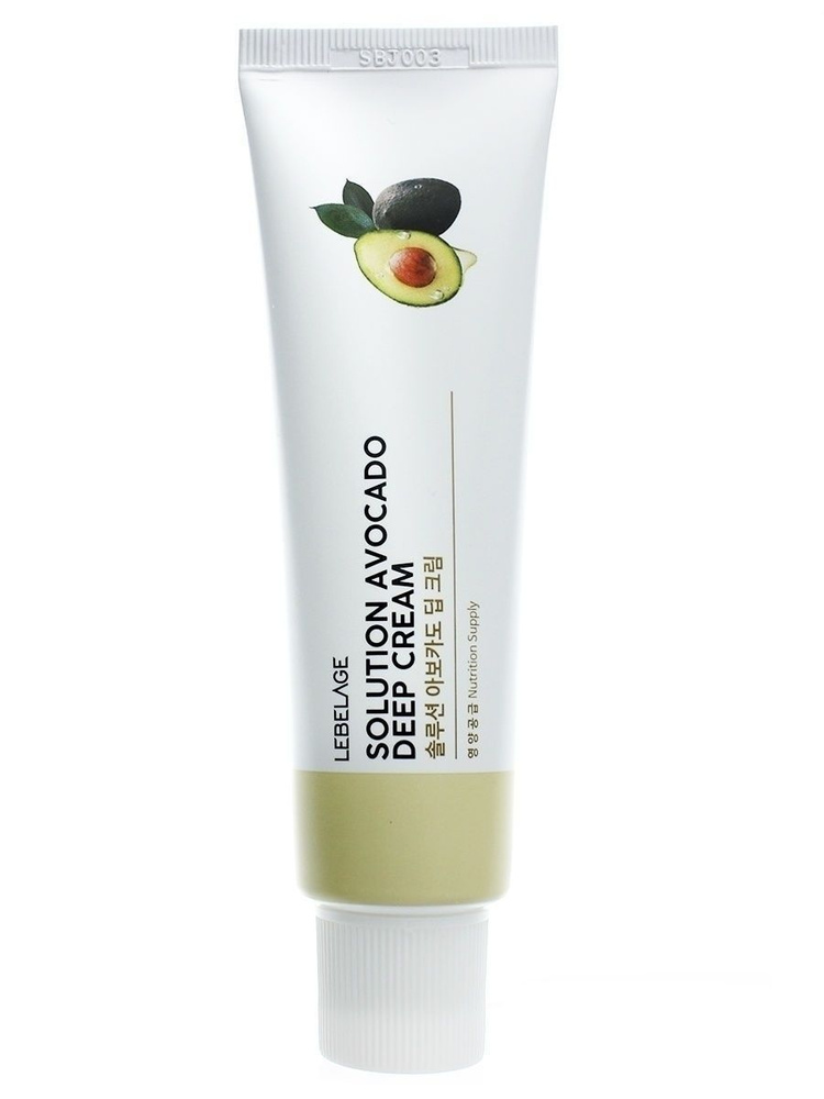 Lebelage Крем для лица с экстрактом авокадо Solution Avocado Deep Cream, 50 мл  #1