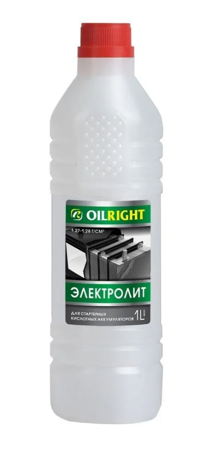 OILRIGHT Электролит кислотный, 1 л, 1 шт. #1