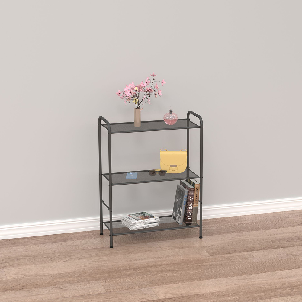 ЗМИ Стеллаж "Валенсия 23" (VALENCIA 23 Shelf rack) СТВ23 Графит #1