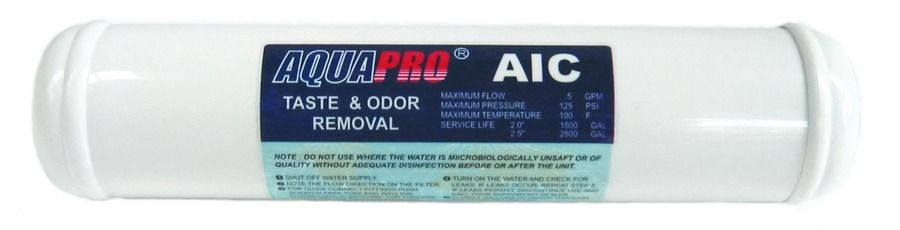 Aquapro AIC-2 Диаметр 2" встроенный угольный фильтр #1