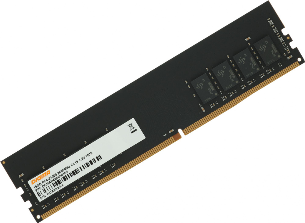 Digma Оперативная память Модуль памяти Digma DDR4 DIMM 16GB DGMAD43200016S 1x16 ГБ (DGMAD43200016S)  #1