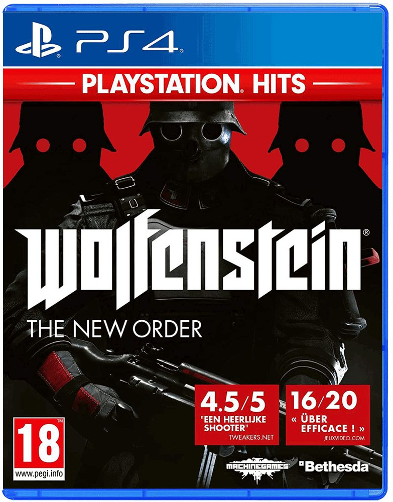 Игра Wolfenstein: The New Order Хиты PlayStation (PlayStation 4, Русские субтитры)  #1