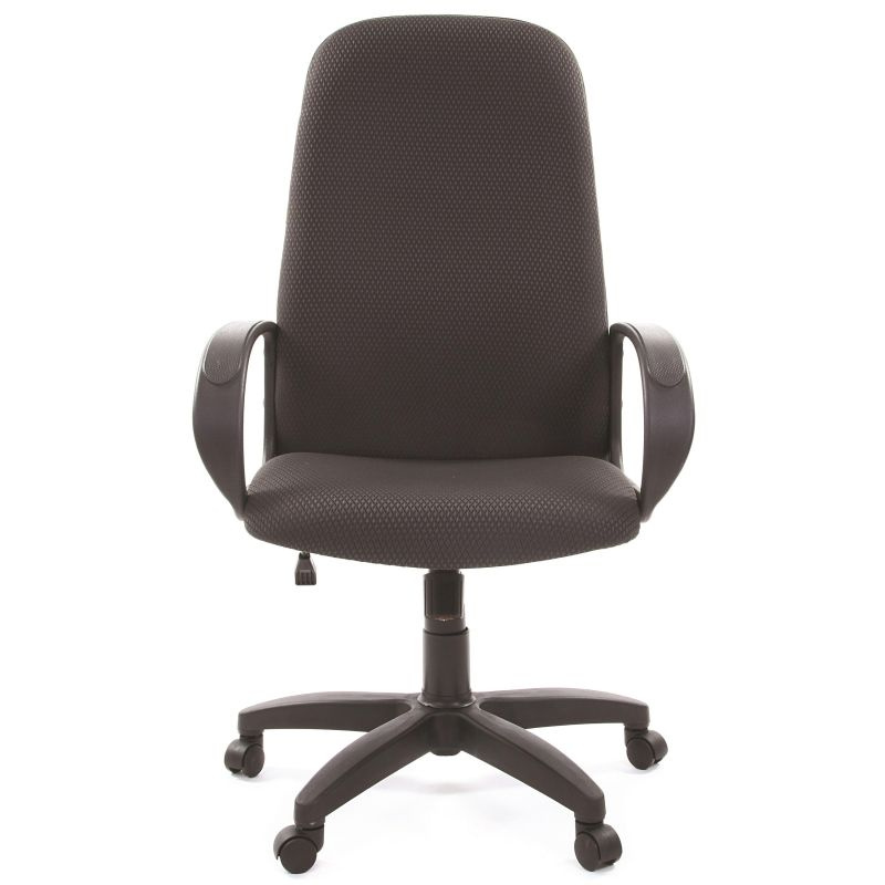Кресло для руководителя Chairman 279, серое/черное, ткань, пластик  #1