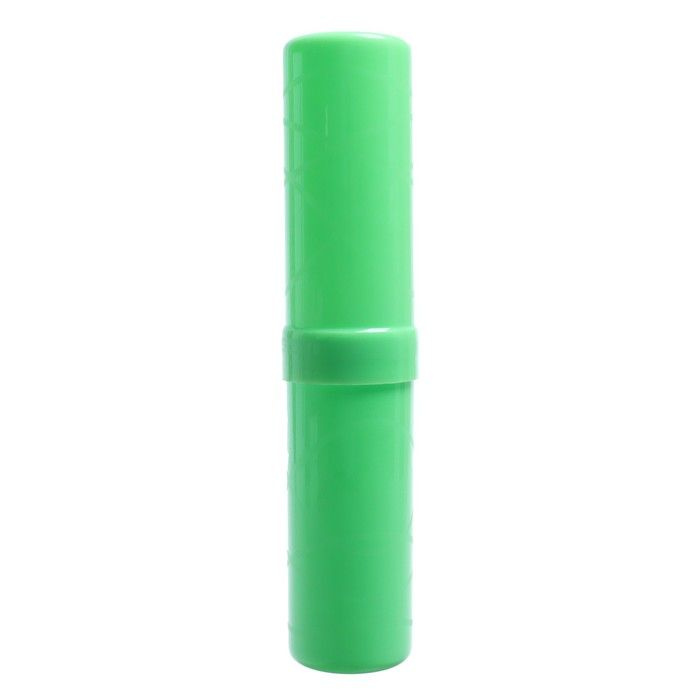 Пенал-тубус 40х195 мм, Calligrata, пластиковый, зеленый, 7 штук в упаковке  #1