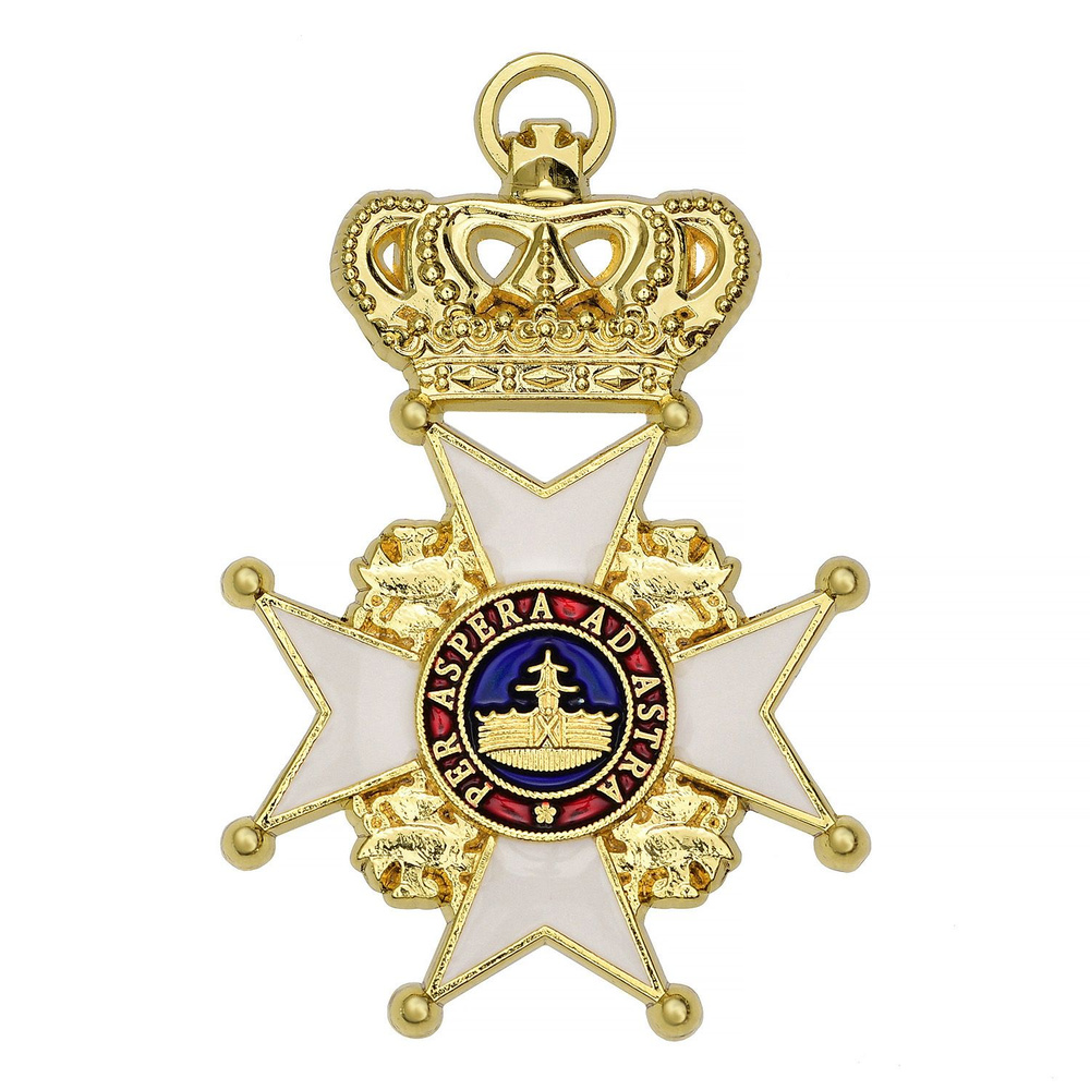 Знак ордена Вендской Короны, муляж иностранной награды  #1