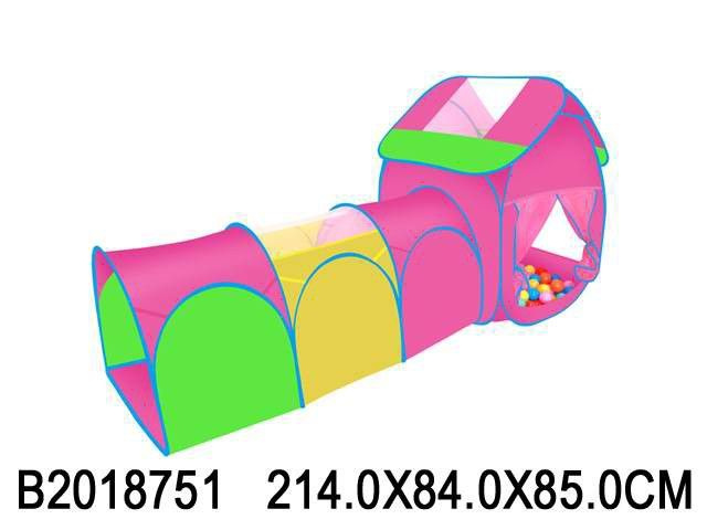Домик игровой нейлон с тоннелем в сумке x #1