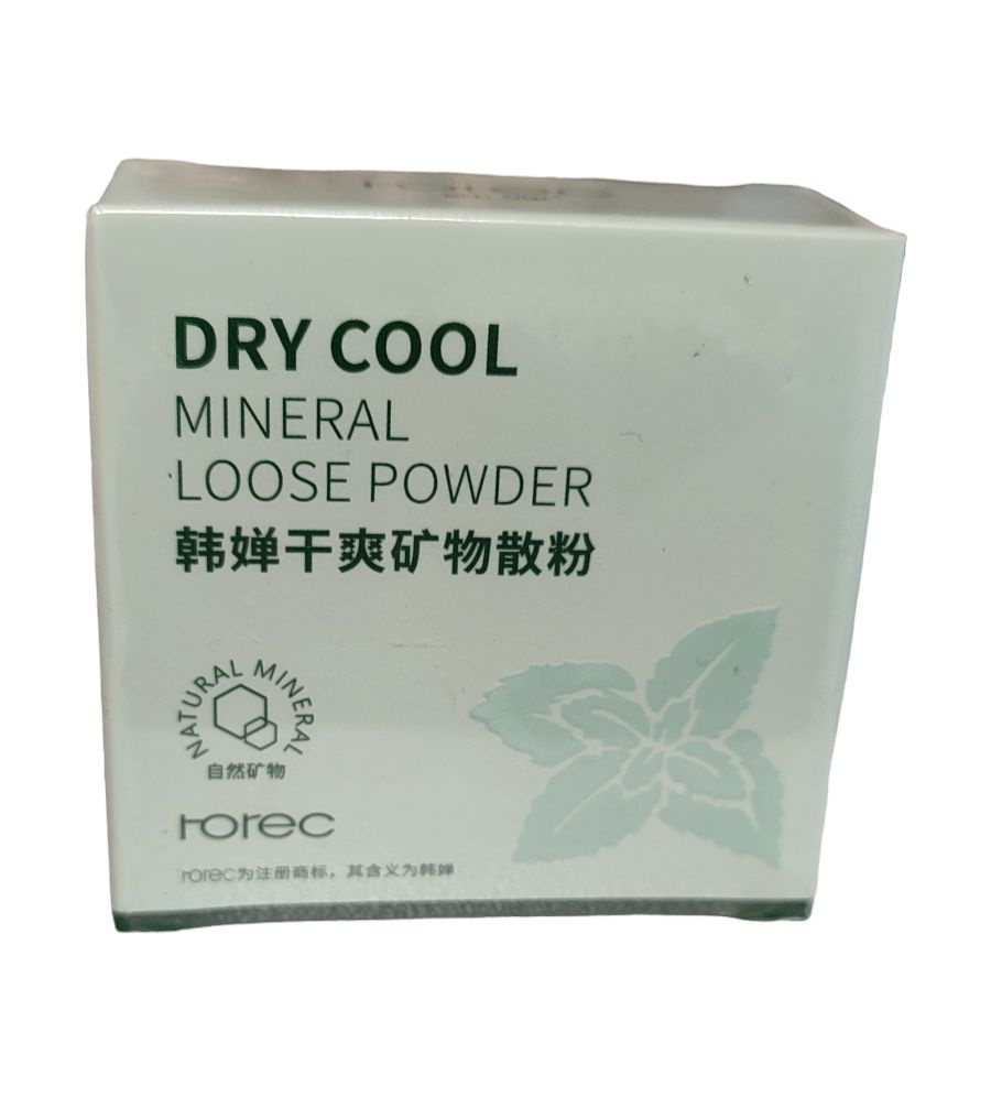 Пудра матирующая бесцветная для лица - Dry Cool mineral loose powder #1