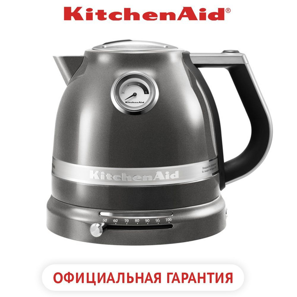Чайник KitchenAid ARTISAN, серебряный медальон, 5KEK1522EMS #1