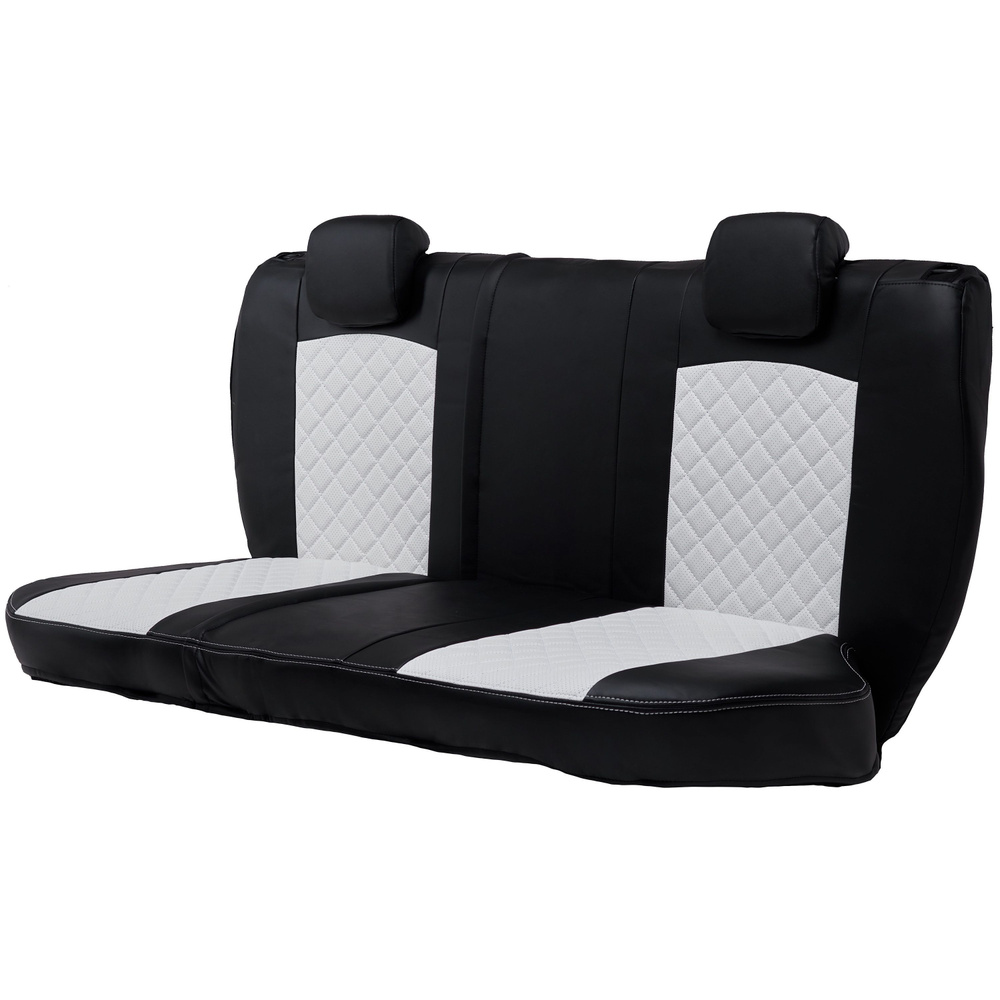 Чехлы на сиденья Hyundai Solaris 2011-2017 г. седан, Раздельная спинка заднего ряда сидений 60/40, сиденье #1