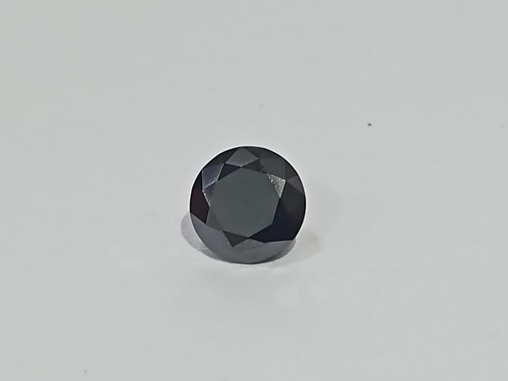 Муассанит Черный 6,5мм 1Ct 3EX Без Сертификата #1