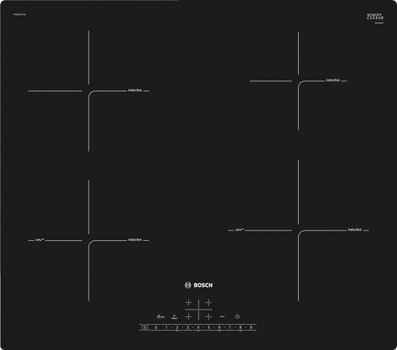 Bosch Индукционная варочная панель PIE 611FC5Z, черный #1