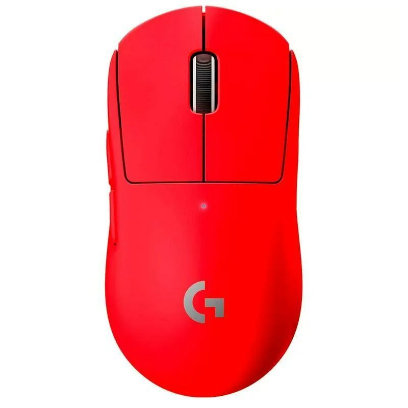 Logitech G Игровая мышь беспроводная PRO X SUPERLIGHT, красный #1