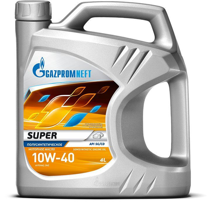 Gazpromneft 10W-40 Масло моторное, Полусинтетическое, 4 л #1