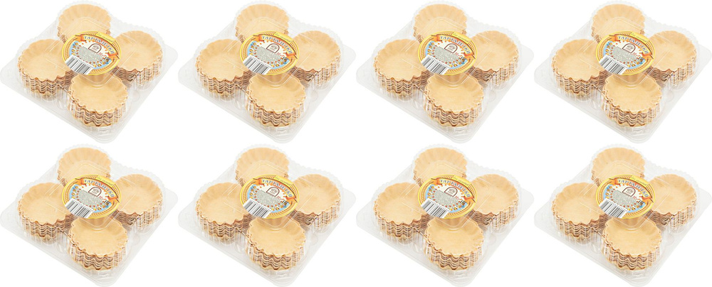 Тарталетки Валдайский жемчуг для салатов 4 г х 32 шт, комплект: 8 упаковок по 130 г  #1