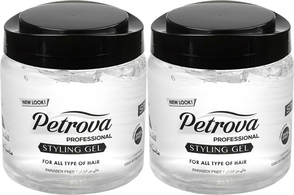 Стайлинг-гель для волос Petrova Мокрые волосы Профессиональный, комплект: 2 упаковки по 800 мл  #1
