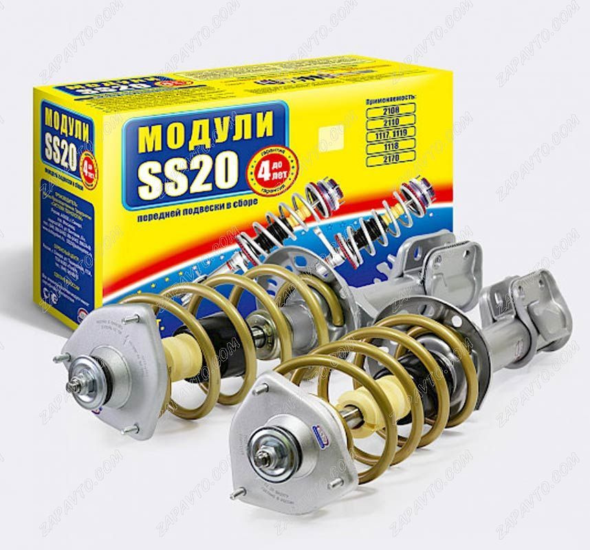 Стойки передней подвески в сборе (пружина, опора Мастер) 1118, 1119 ...