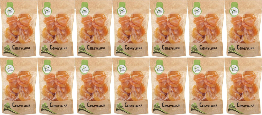 Курага Семушка без косточки, комплект: 14 упаковок по 150 г  #1