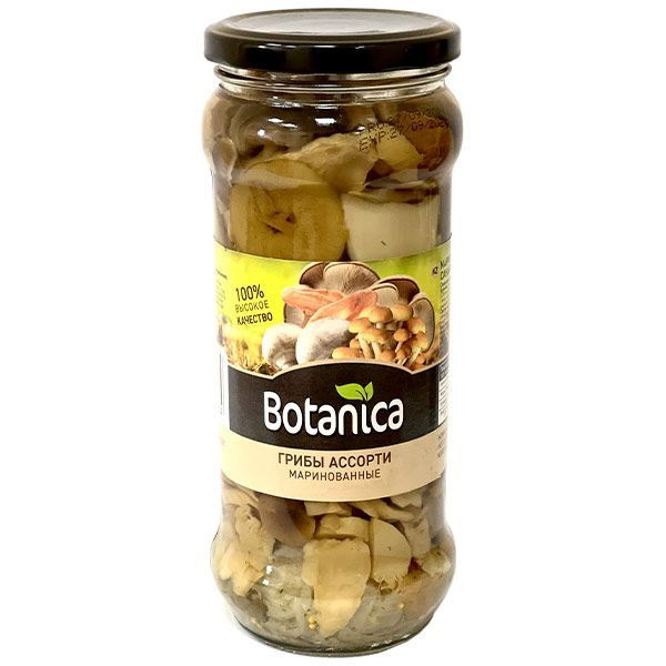 Грибы Botanica маринованные ,ассорти 370 мл*4 шт #1