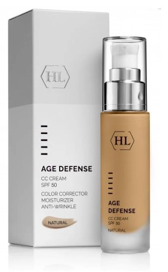 Holy Land Корректирующий крем для лица Age Defense CC Cream SPF 50, Natural, 50 мл  #1