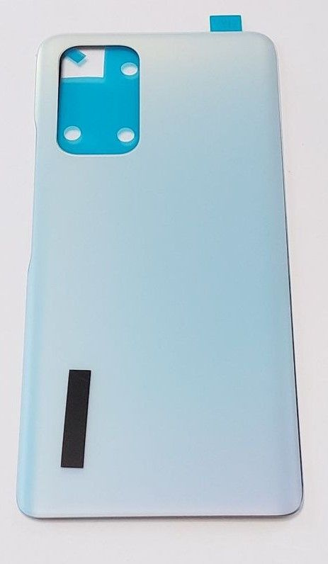 Задняя крышка для Xiaomi Redmi Note 10 Pro синяя с проклейкой и прокладками ("Голубой лёд")  #1