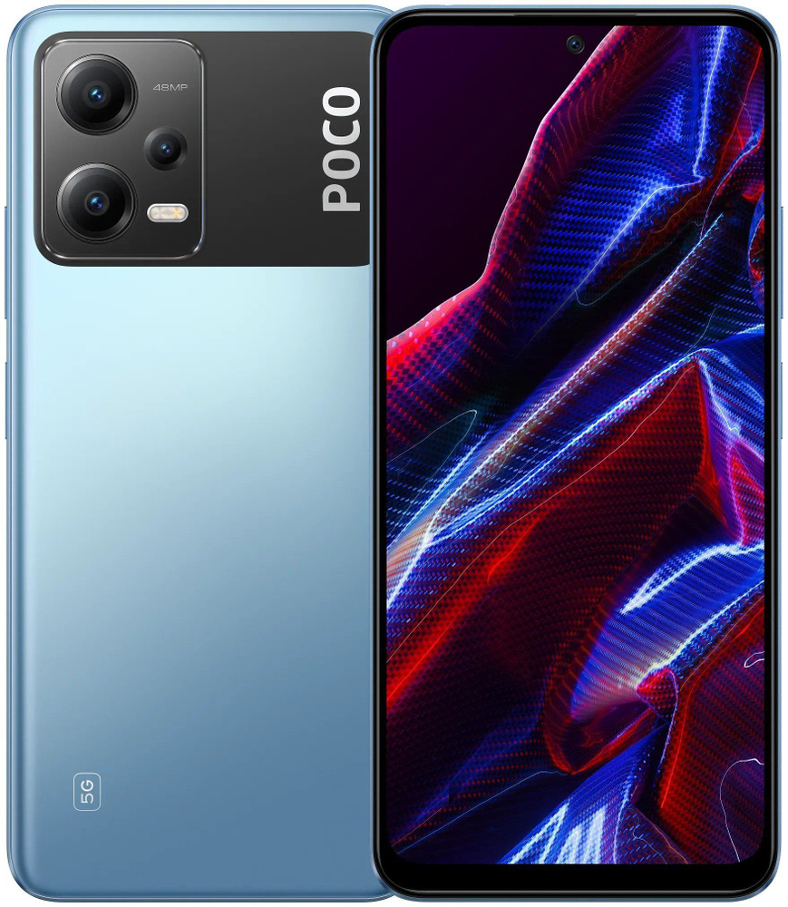 Xiaomi Смартфон Poco X5 5G EU 8/256 ГБ, синий #1