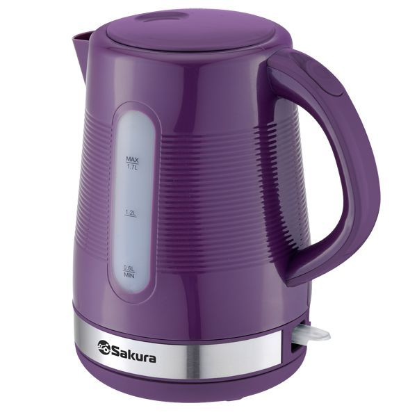 Sakura Электрический чайник Чайник электрический SA-2343, фиолетовый  #1