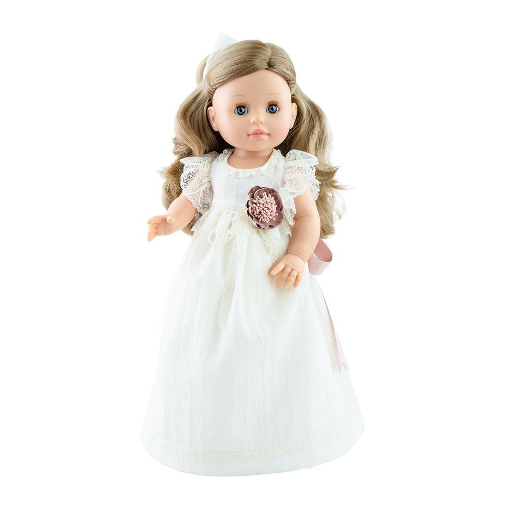 Кукла пупс для девочки Paola Reina 42см Эмма Причастие, виниловая (06050)  #1