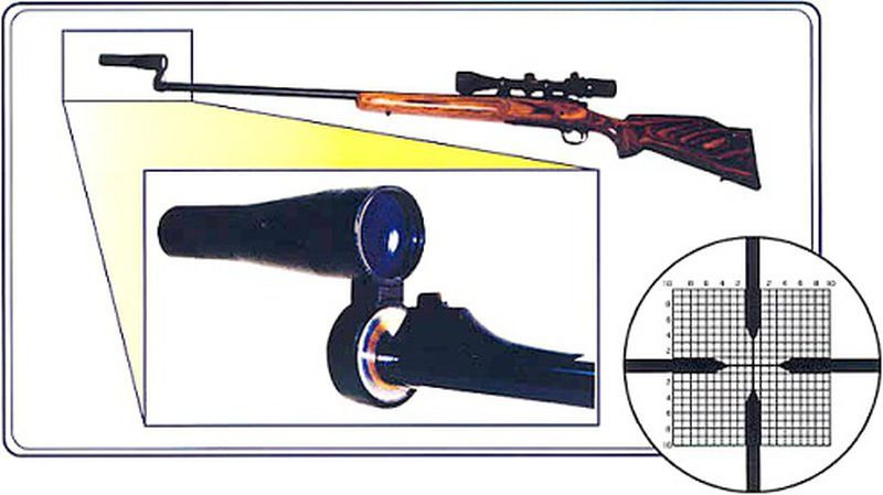 Холодная оптическая пристрелка Nikko Stirling 16 ствольных вставок - от 4,5 мм до 12 калибра  #1