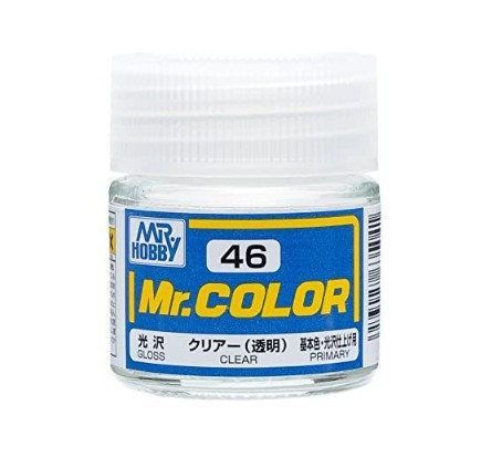 Лак акриловый на специальном разбавителе MR.HOBBY Mr.Color Clear, Глянцевый лак, MH-C46  #1