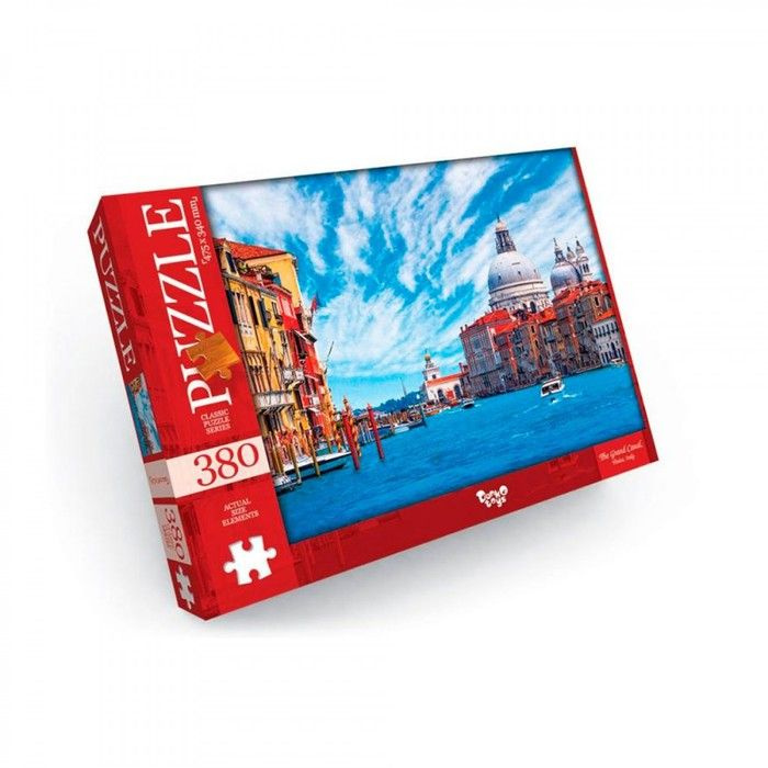Пазлы картонные Великий канал. Венеция , 380 элементов #1