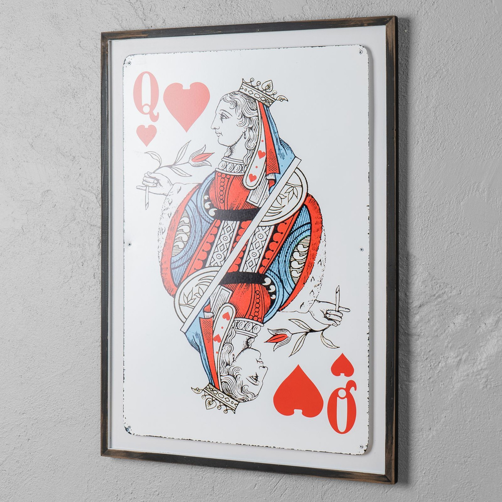 Картина-принт Queen Of Hearts Frame #1