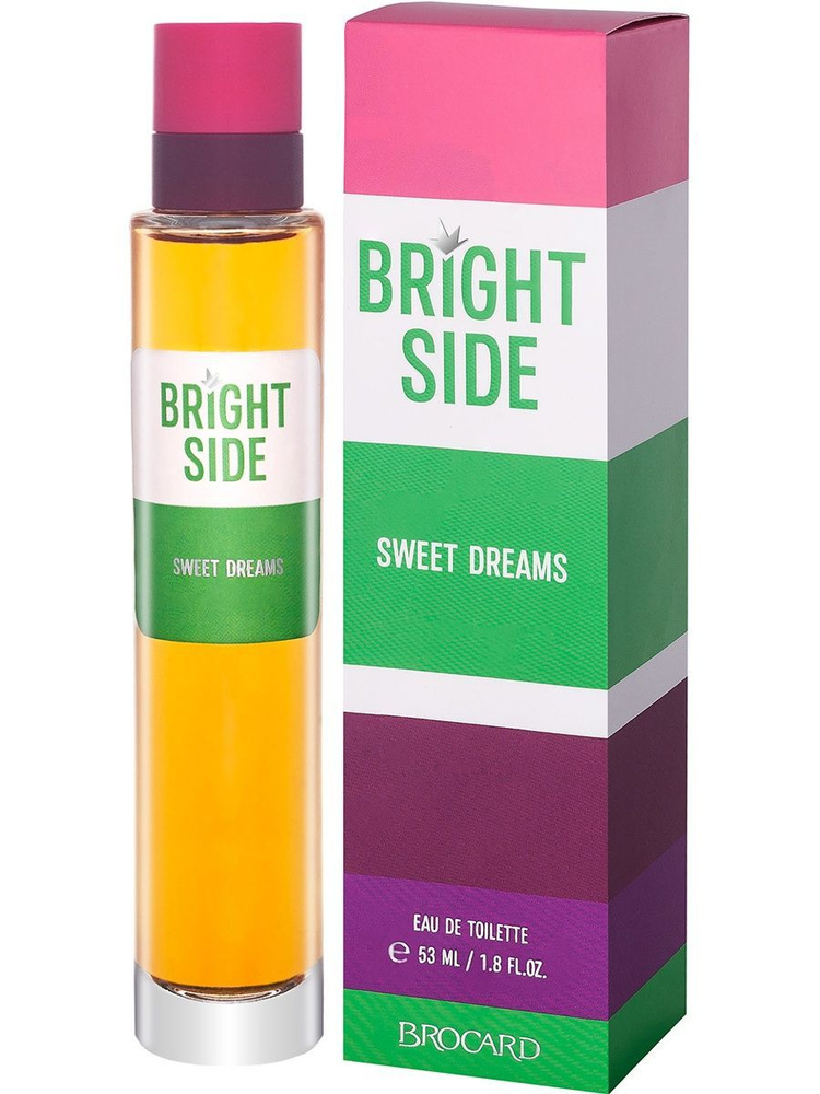 Brocard BROCARD Туалетная вода Bright Side Sweet Dreams (Яркая Сторона. Сладкие Сны) 53 мл Туалетная #1